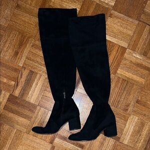 🦄Steven Madden Black OTK Boots
